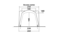 Outwell Milestone Dash Drive Away Awning 17 Outwell Milestone Dash Drive Away Awning -Camping Gear Shop 111099 milestone dash drawing other4