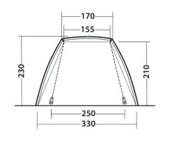 Outwell Woodcrest Drive Away Awning -Camping Gear Shop 111167 woodcrest drawing other5