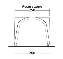 Outwell Newburg 160 Air Drive Away Awning 13 Outwell Newburg 160 Air Drive Away Awning -Camping Gear Shop 111170 newburg 160 air drawing other4