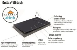 Outwell Hayward Lake 6ATC Tent (2023) 24 Outwell Hayward Lake 6ATC Tent (2023) -Camping Gear Shop 111197 hayward lake 6atc feature photo6