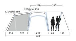 Outwell Mountain Lake 5ATC Tent (2022) 19 Outwell Mountain Lake 5ATC Tent (2022) -Camping Gear Shop 111198 mountain lake 5atc drawing other4
