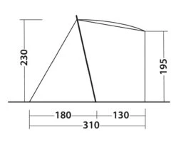 Outwell Sandcrest L Awning -Camping Gear Shop 111240 sandcrest l drawing other4