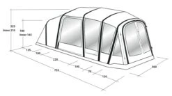 Outwell Jacksondale 5PA Tent (2022) 25 Outwell Jacksondale 5PA Tent (2022) -Camping Gear Shop 111269 jacksondale 5pa drawing perspective2