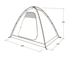 Outwell Free Standing Inner 16 Outwell Free Standing Inner -Camping Gear Shop 111289 free standing inner drawing perspective2