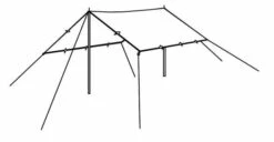 Robens Tarp 3m*3m 7 Robens Tarp 3m*3m -Camping Gear Shop 130232 tarp 4 x 4 m drawing perspective 2 2