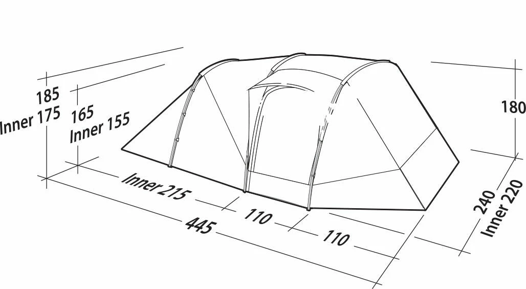Robens Double Dreamer 4 Tent (2023) 7 Robens Double Dreamer 4 Tent (2023) - Image 5
