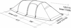 Robens Nordic Lynx 4 Tent (2022) 27 Robens Nordic Lynx 4 Tent (2022) -Camping Gear Shop 130324 nordic lynx 4 drawing perspective2