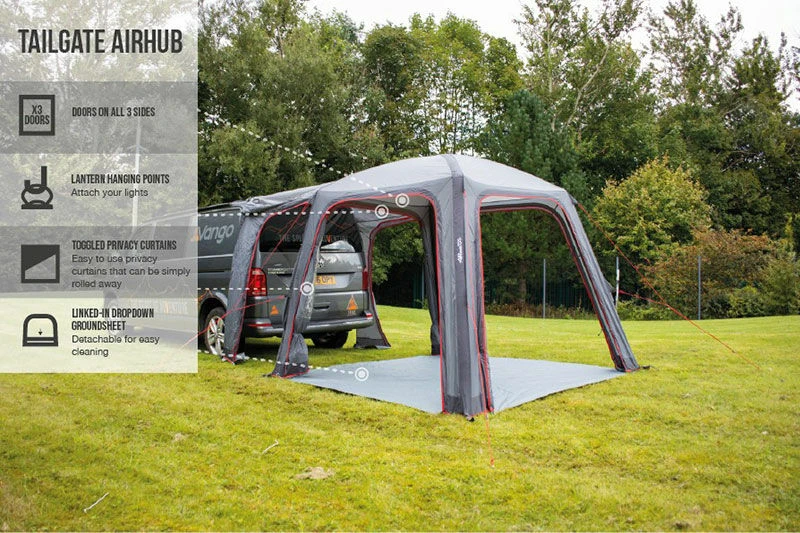 Vango Airbeam Vango Tailgate Airhub Low Awning (2022) 6 Vango Airbeam Vango Tailgate Airhub Low Awning (2022) - Image 4