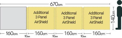 Quest Falcon Airshield 160 - 1 Panel Extension (2022) 8 Quest Falcon Airshield 160 - 1 Panel Extension (2022) - Image 6