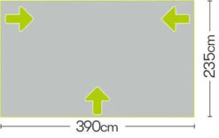 Quest Falcon Air 390 Porch Awning (2022) -Camping Gear Shop a3503a 7 midsize