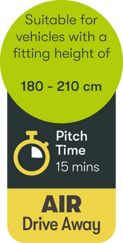 Quest Falcon Air 300 Drive Away Awning Low (180-120cm) (2022) 19 Quest Falcon Air 300 Drive Away Awning Low (180-120cm) (2022) -Camping Gear Shop a3507a 9 midsize 1