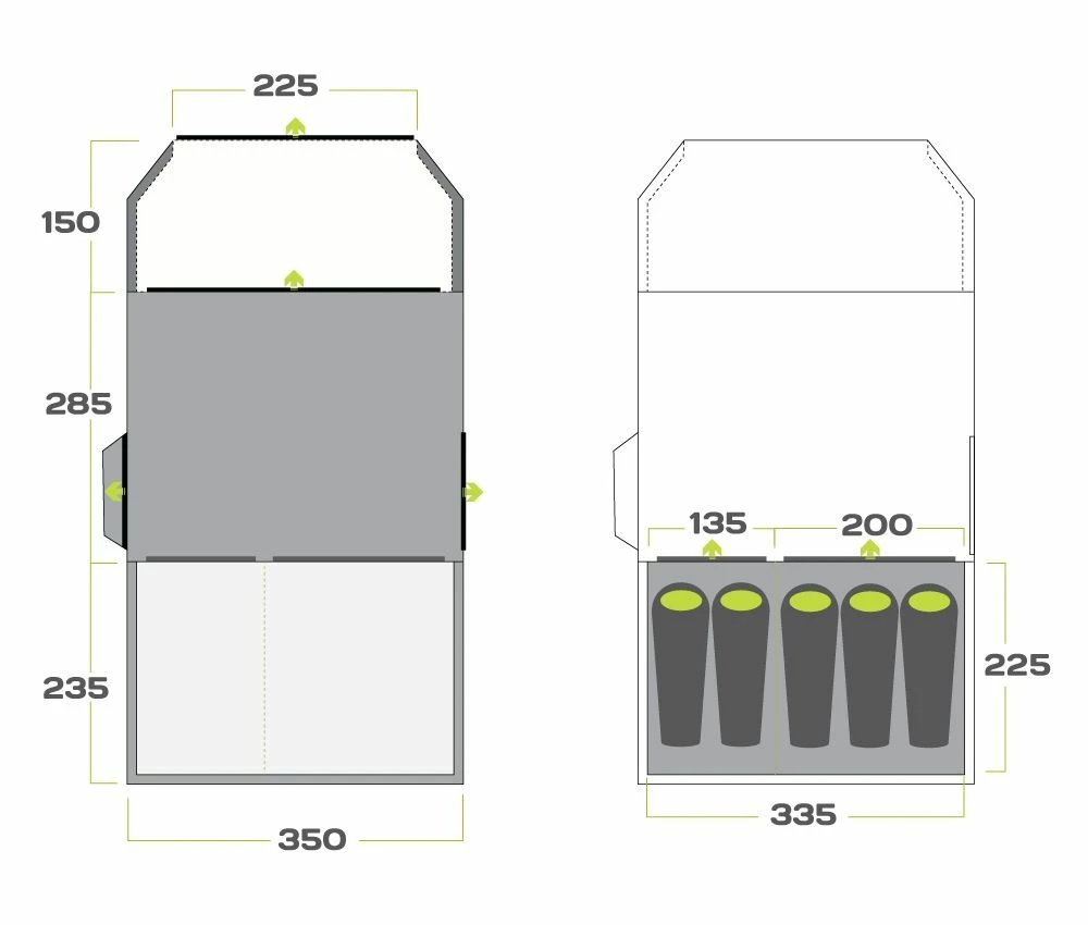 Zempire Aero TL Pro TC Tent (2022) 4 Zempire Aero TL Pro TC Tent (2022) - Image 2