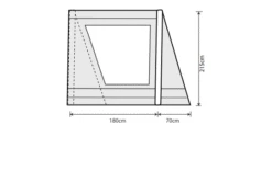 Outdoor Revolution Airedale 6.0s / 6.0se Front Porch Extension 11 Outdoor Revolution Airedale 6.0s / 6.0se Front Porch Extension -Camping Gear Shop airedale 6s se front porch extension fp 1