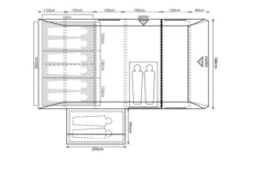 Outdoor Revolution Airedale 6.0SE Tent (2023) -Camping Gear Shop airedale 6se 1