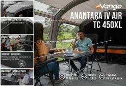 Vango Airbeam Vango Anantara IV TC 450XL Air Tent (2023) -Camping Gear Shop anantara iv air tc 450xl low res