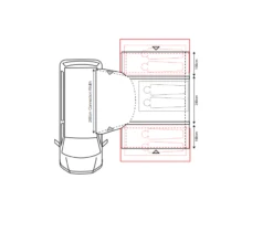 Outdoor Revolution Cayman Combo PC Air Mid Awning (210-255cm) 13 Outdoor Revolution Cayman Combo PC Air Mid Awning (210-255cm) -Camping Gear Shop cayman combo floor 1