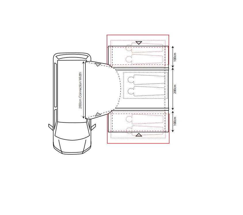 Outdoor Revolution Cayman Combo PC Air Mid Awning (210-255cm) 7 Outdoor Revolution Cayman Combo PC Air Mid Awning (210-255cm) - Image 5