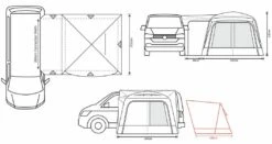 Outdoor Revolution Cayman F/G Low Awning (180-220cm) 12 Outdoor Revolution Cayman F/G Low Awning (180-220cm) -Camping Gear Shop cayman fg fp