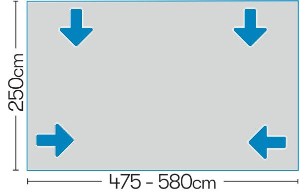 Westfield Ceres Full Air Caravan Awning Small (Size 8: 946 - 980cm) 8 Westfield Ceres Full Air Caravan Awning Small (Size 8: 946 - 980cm) - Image 6