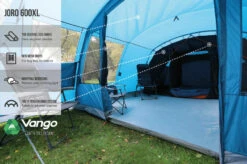 Vango Joro Poled 600XL Tent (2022) -Camping Gear Shop earth collection poled infographics call outs3