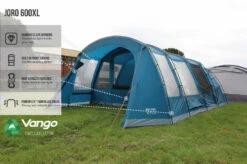 Vango Joro Poled 600XL Tent (2022) -Camping Gear Shop earth collection poled infographics call outs4