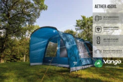 Vango Aether Poled 450XL Tent (2022) 16 Vango Aether Poled 450XL Tent (2022) -Camping Gear Shop earth collection poled infographics call outs6