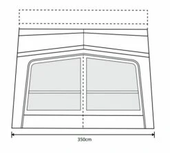 Outdoor Revolution Esprit Pro X 350M Awning (220-290cm) -Camping Gear Shop esprit 350 x fl2