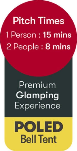 Quest Signature Gobi Poled Bell Tent (2022) -Camping Gear Shop gobi 9 midsize