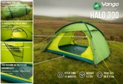 Vango Halo 300 Tent (2022) 11 Vango Halo 300 Tent (2022) -Camping Gear Shop halo 300 low res2