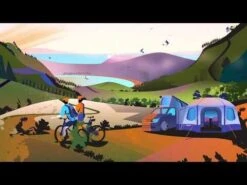 Vango Airbeam Vango Airhub Hexaway II Low Awning (2022) -Camping Gear Shop hqdefault 10