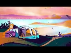 Vango Airbeam Vango Magra VW Low Awning (Shadow Grey) -Camping Gear Shop hqdefault 18 1