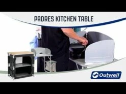 Outwell Padres Kitchen Table & Side Unit -Camping Gear Shop hqdefault 1 44