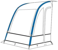 Westfield Travel Smart Lynx 200 Air Caravan Awning (2022) -Camping Gear Shop lynx 8 midsize