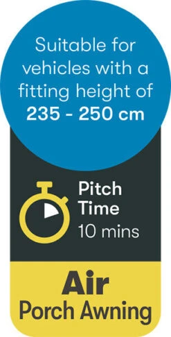 Westfield Travel Smart Lynx 200 Air Caravan Awning (2022) -Camping Gear Shop lynx 9 midsize