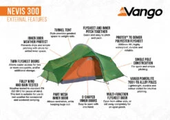 Vango Nevis 300 Tent (2023) -Camping Gear Shop nevis 300