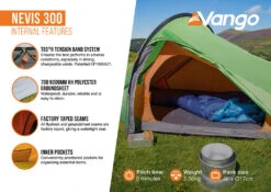 Vango Nevis 300 Tent (2023) -Camping Gear Shop nevis 3002