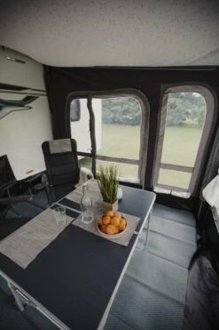 Vango Airbeam Vango Riviera Air 390 Elements ProShield Caravan Awning (2023) -Camping Gear Shop riv air 330 proshield 8 1
