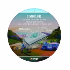 Vango Airbeam Vango Kela V Low AirAway Awning (2022) -Camping Gear Shop sentinel pro v 2