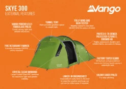 Vango Skye 300 Tent (2022) 8 Vango Skye 300 Tent (2022) -Camping Gear Shop skye 300 infographic lr
