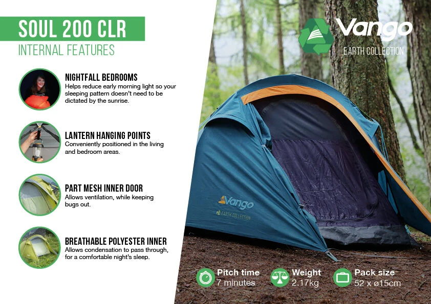 Vango Soul 200 CLR Tent 7 Vango Soul 200 CLR Tent - Image 6