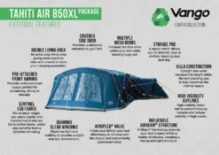 Vango Airbeam Vango Tahiti 850XL Air Tent (2023) 19 Vango Airbeam Vango Tahiti 850XL Air Tent (2023) -Camping Gear Shop tahiti air 850xl package
