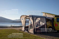 Vango Airbeam Vango Tolga VW Low Awning (Shadow Grey) -Camping Gear Shop tolga2