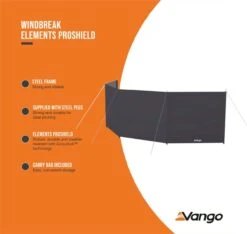 Vango Windbreak (Elements Proshield) -Camping Gear Shop windbreak elements proshield low res